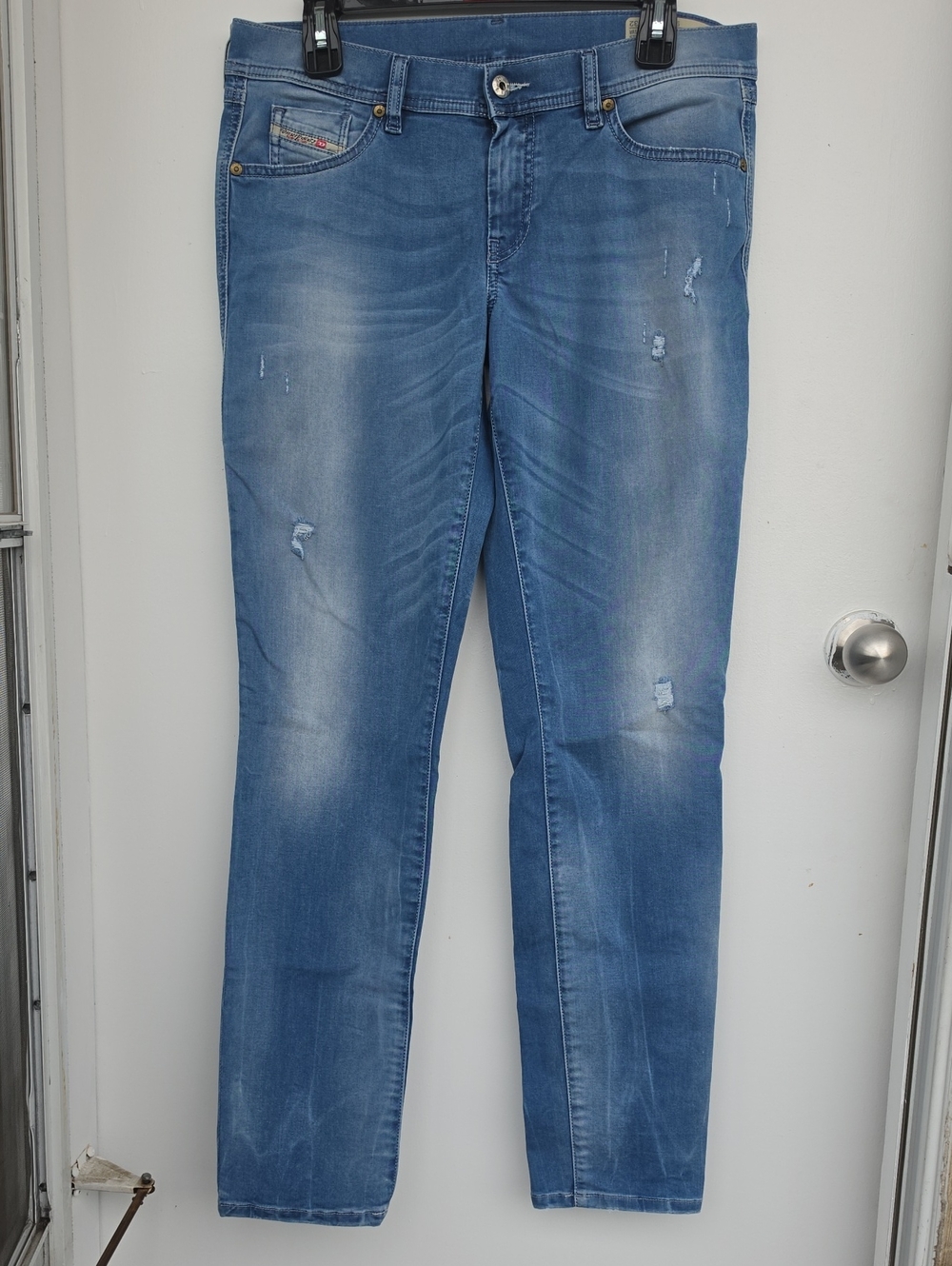 Diesel Francy Relaxed Skinny Low Rise Jeans W31 L32
